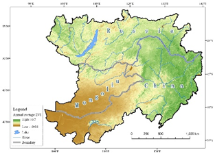 中蒙俄经济走廊生态环境时空演化格局数据集（1982-2020）