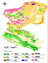 Soil texture dataset of the Heihe River Basin (2011)
