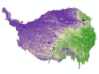 青藏高原植被指数数据（2000-2018）