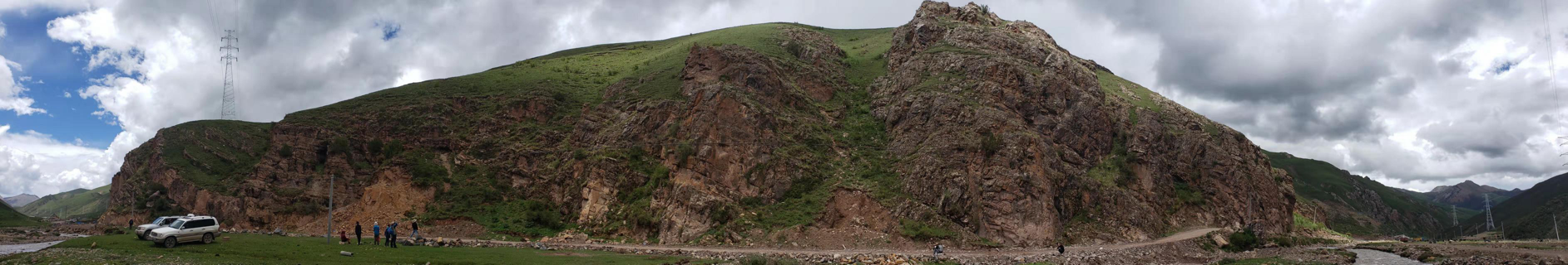 Stratigraphic column of Devonian and Carboniferous near Nuoma Village, Changdu, Xizang