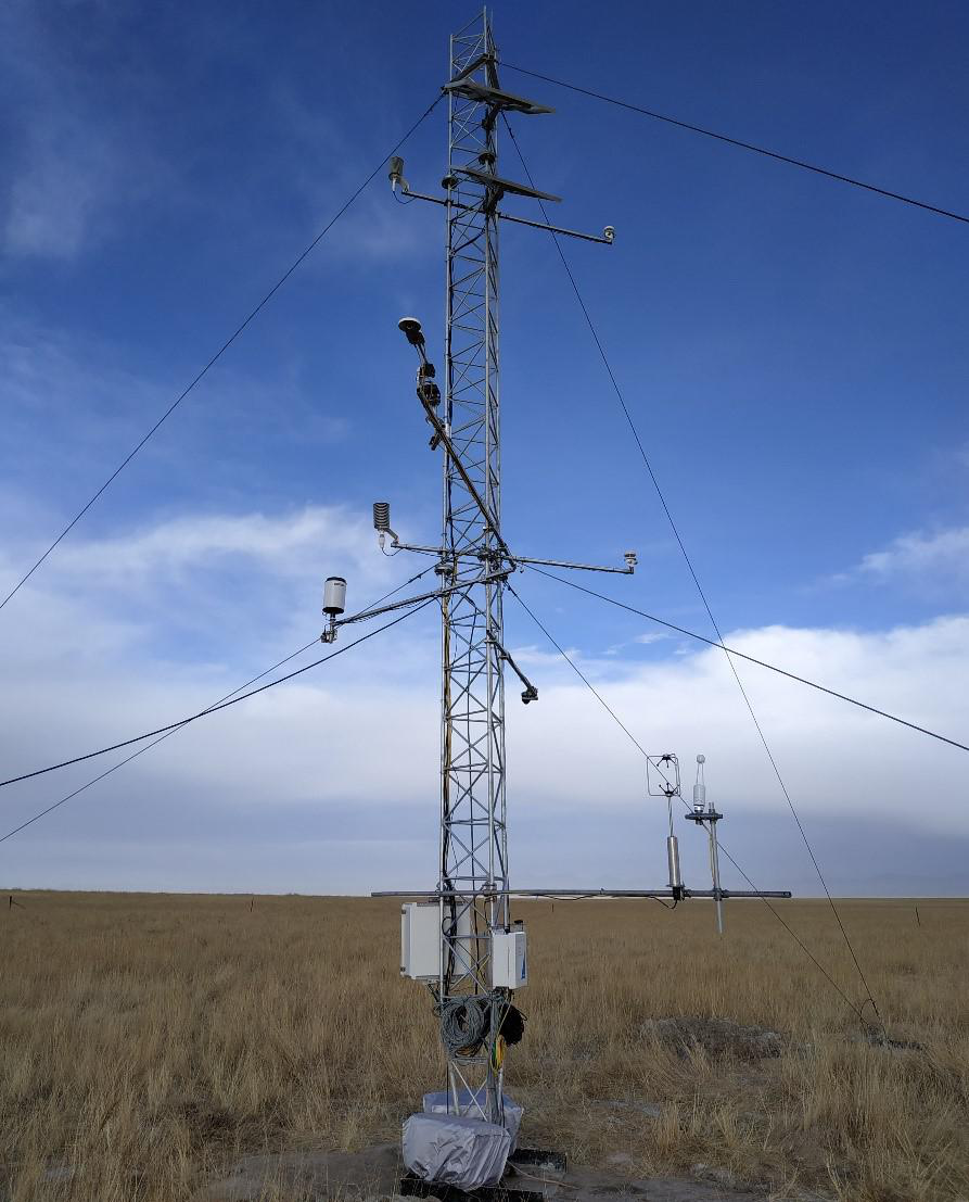 兰州大学寒旱区科学观测网络CARN（苏干湖站气象要素梯度观测系统-2021）