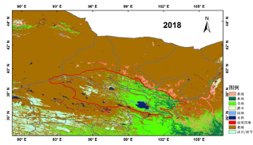 祁连山区域30m土地覆盖分类产品数据集（V1.0）（2018）