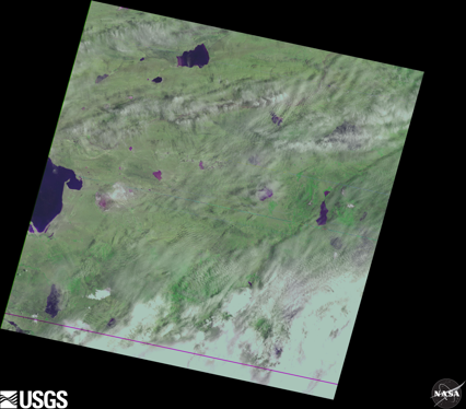 西藏自治区盐湖分布区Landsat卫星影像原始数据集（1977）