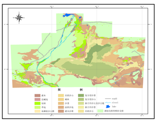 Badain Jilin 1:500000 aeolian landform dataset (2000)