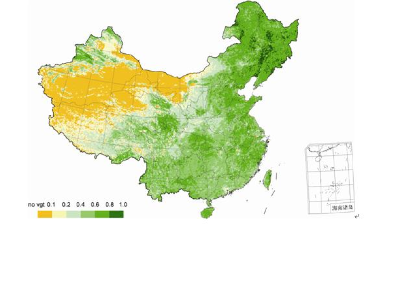 中国地区长时间序列GIMMS植被指数数据集（1981-2006）