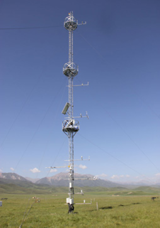 HiWATER: Dataset of hydrometeorological observation network (an observation system of Meteorological elements gradient of A’rou Superstation, 2016)