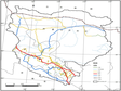 Primary road network dataset of the Heihe Rriver basin (2010)
