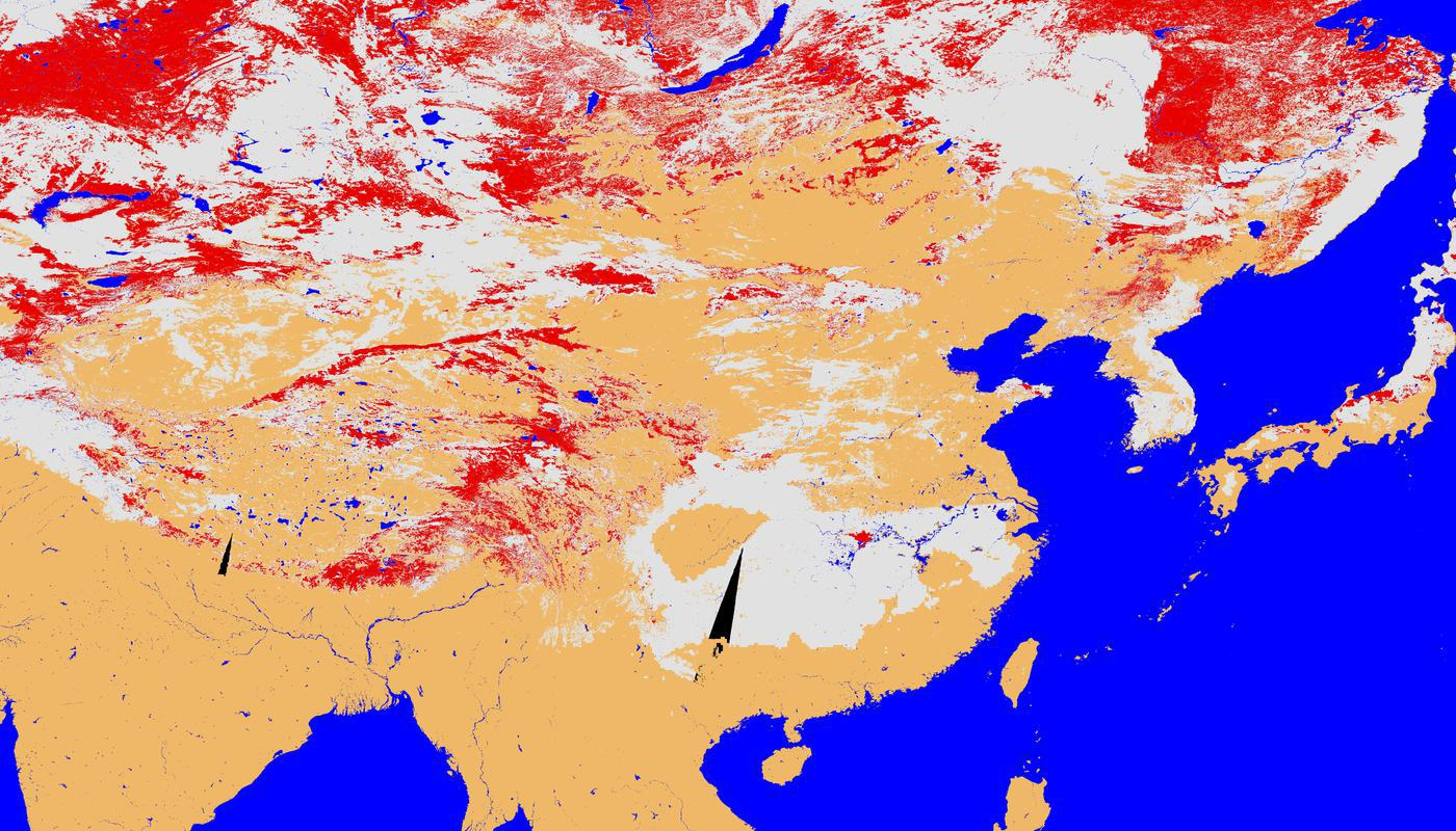 A new MODIS snow cover extent product over China（2000-2020）