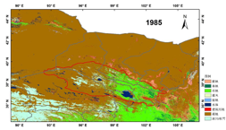 祁连山区域30m土地覆盖分类产品数据集（1985-2017）V1.0