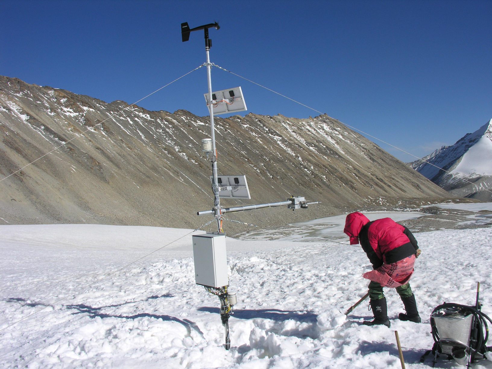 青藏高原冰川末端自动气象站数据（2019-2020）