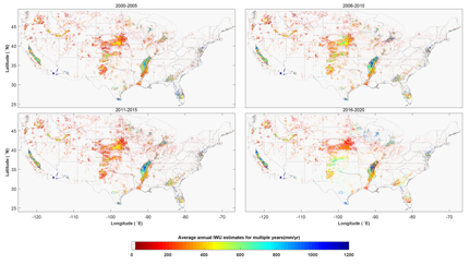 Long-term irrigation water use data with high spatiotemporal resolution (monthly, 1km) across the continental United States (2000-2020)