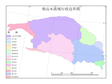 柴达木河流域1:25万行政边界分布数据集（2000）