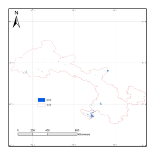 1:1 million wetland data of Gansu province (2000)
