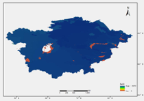 Basic dataset of soil over the Great Lakes in Central Asia - Soil (2015)
