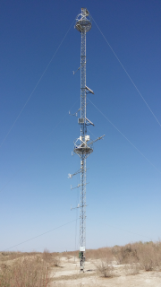 黑河生态水文遥感试验：水文气象观测网数据集（四道桥超级站气象要素梯度观测系统-2014）