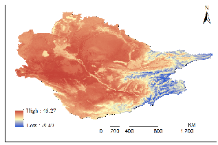 咸海流域地表温度数据集（2019）