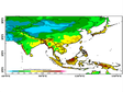 亚洲地区长时间序列高质量高时空分辨率降水数据集AERA5-Asia（0.1°, hourly, 1951-2015, Asia）