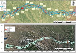 川藏铁路沿线典型冻融灾害分布数据（2020）