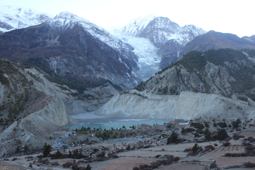 Tree age data sampled from different glacier moraines in the central Himalayas