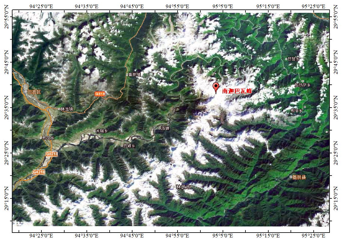 Mineral and chemical composition analysis data set of moraine in the Namjagbarwa region (1982-1984)