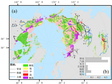 泛北极工程活动范围灾害易发性分布（2015-2020）