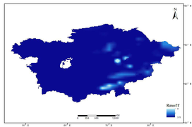 Great Lakes region of Central Asia - evapotranspiration - 2018