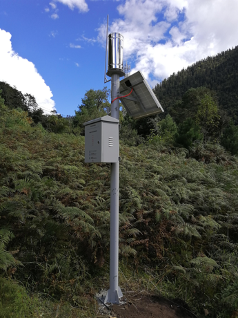 Partial data of debris flow monitoring in Guxiang gully,Tianmo gully and Peilong gully , Nyingchi, Tibet (2019-2020)