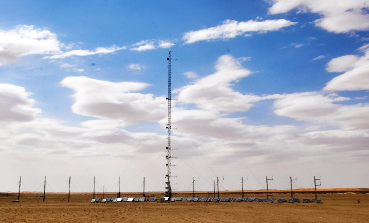 Cold and Arid Research Network of Lanzhou university (eddy covariance system of Minqin station, 2021)