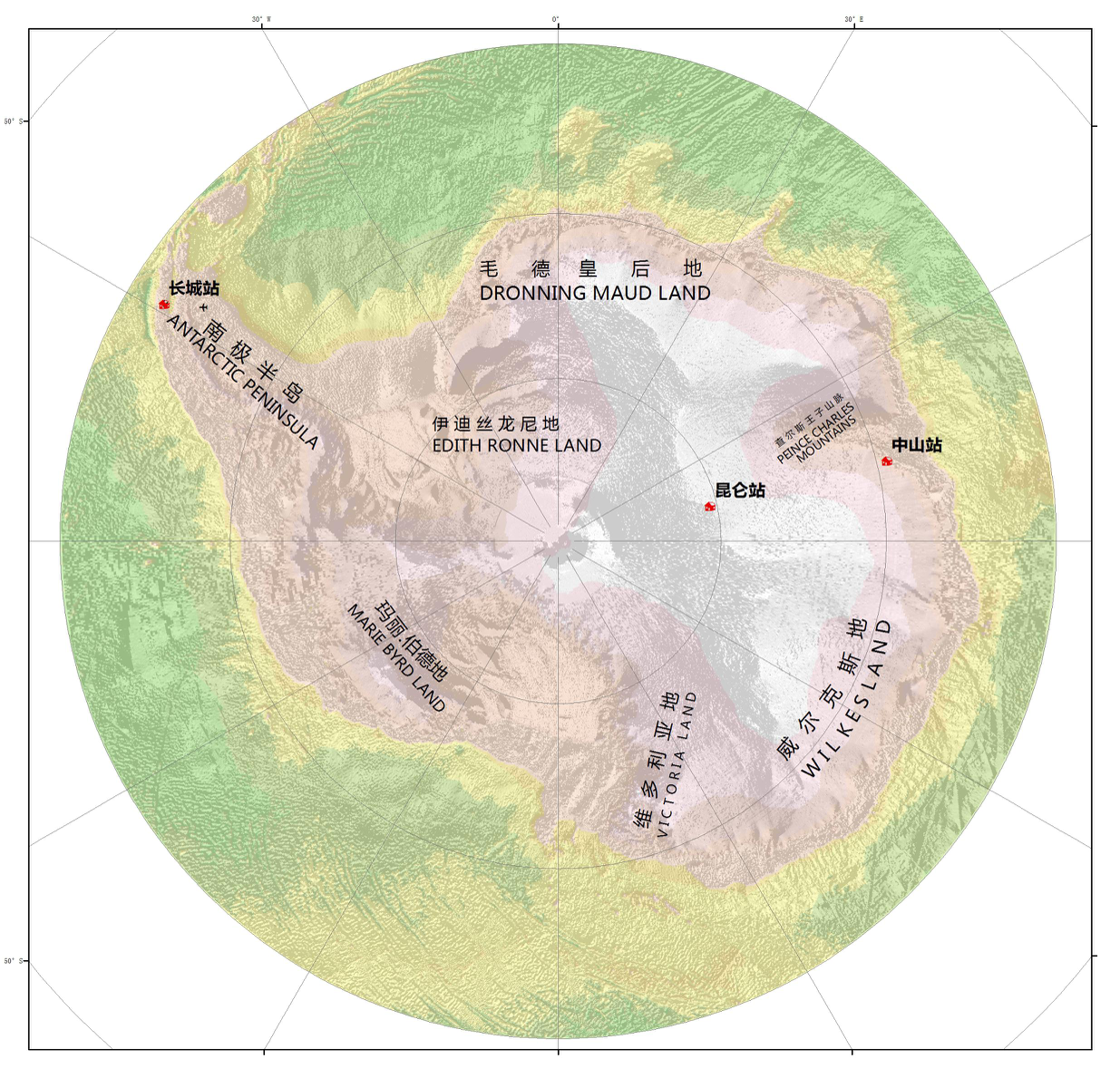 南极1:100万机场分布数据集（2014）