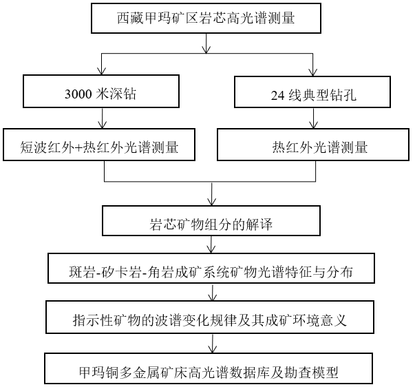 西藏甲玛矿区典型钻孔高光谱分析数据（2018-2022）