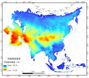 Dataset of the multi-year average of  relative humidity for the Green Silk Road (Version 1.0)