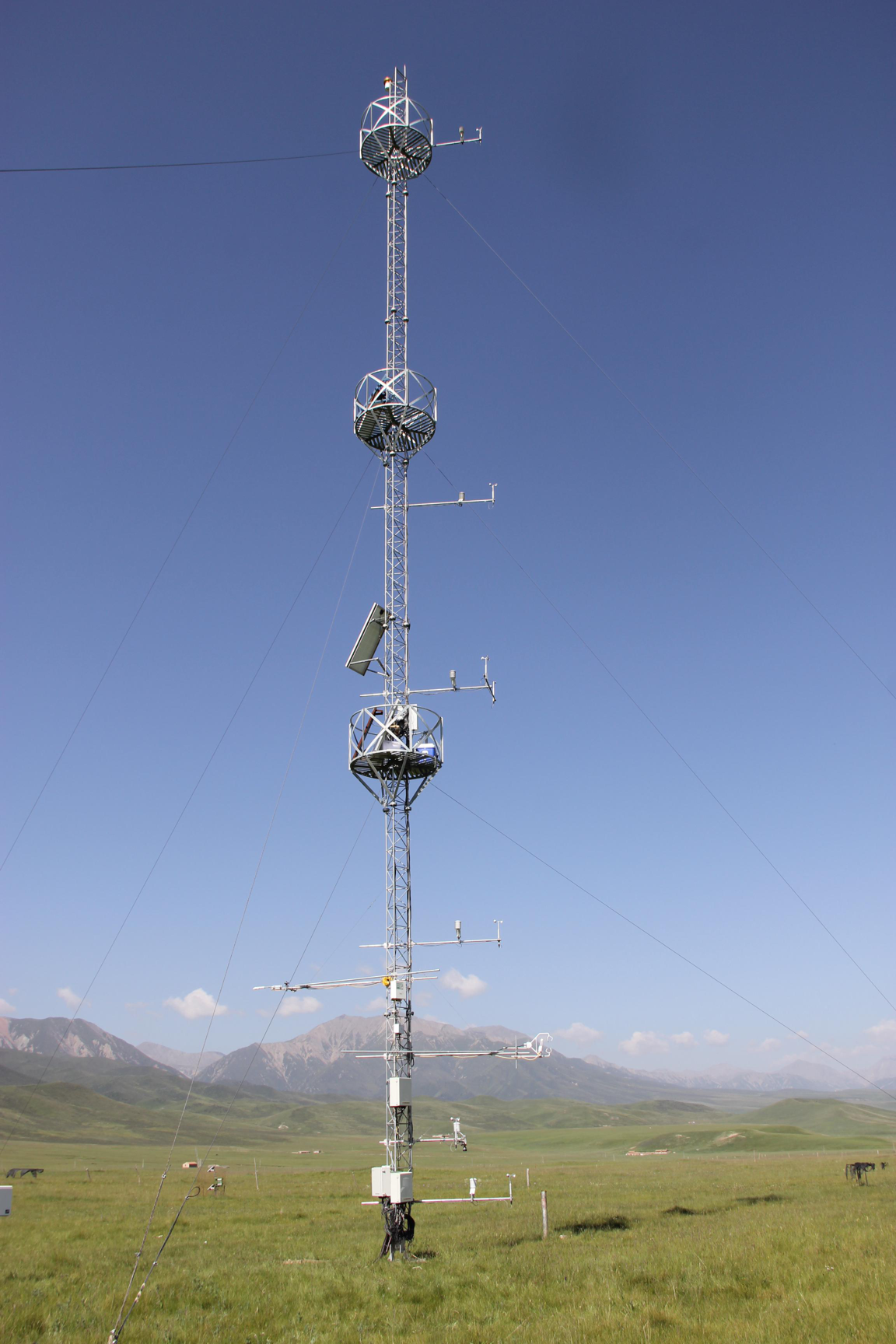 Qilian Mountains integrated observatory network: Dataset of Heihe integrated observatory network (an observation system of Meteorological elements gradient of A’rou Superstation, 2021)