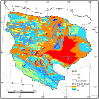 黑河流域土壤粒径分布数据集