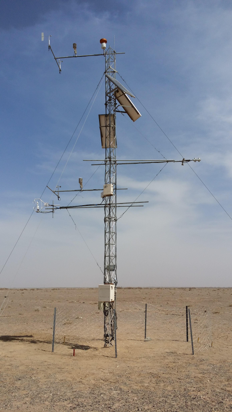 Qilian Mountains integrated observatory network: Dataset of Heihe integrated observatory network (automatic weather station of desert station, 2018)