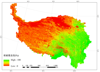 青藏高原1990-2020年地上生物量和植被覆盖度数据