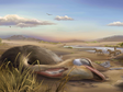 临夏盆地晚中新世鸵鸟化石的特异保存（化石复原图像数据）