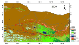 祁连山区域30m土地覆盖分类产品数据集（V2.0，2020）