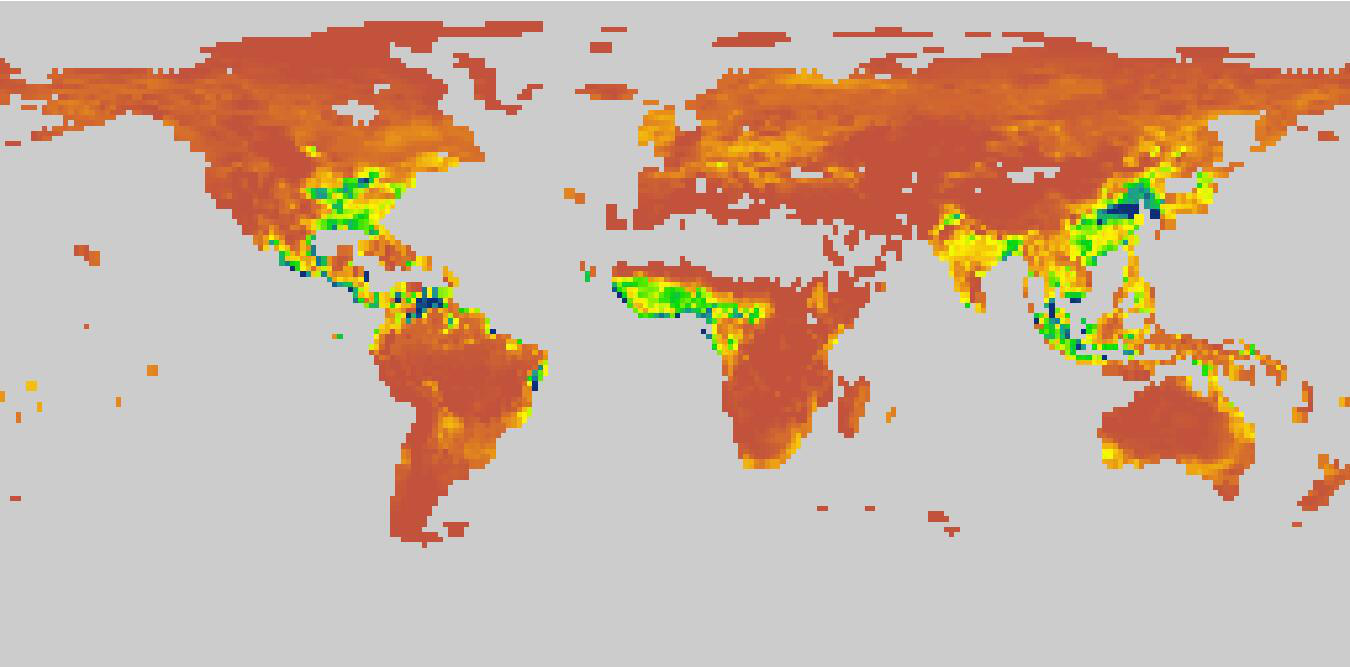 耦合模式比较计划第6阶段CNRM-CM6-1模式全球生态系统呼吸月数据（1850-2014）