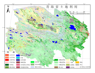 1:100,000 landuse dataset of Qinghai province (1995)
