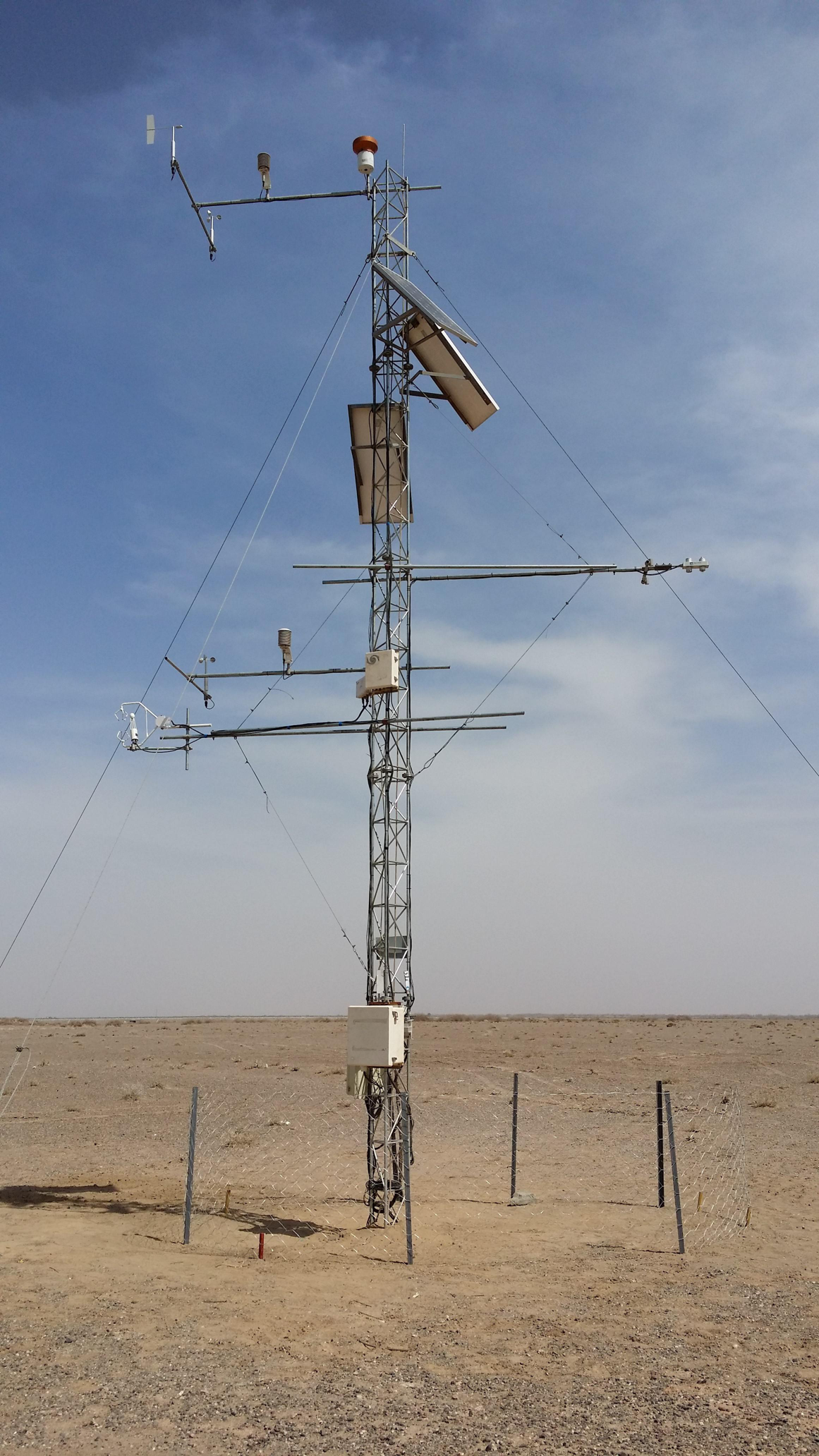 Qilian Mountains integrated observatory network: Dataset of Heihe integrated observatory network (eddy covariance system of desert station, 2019)