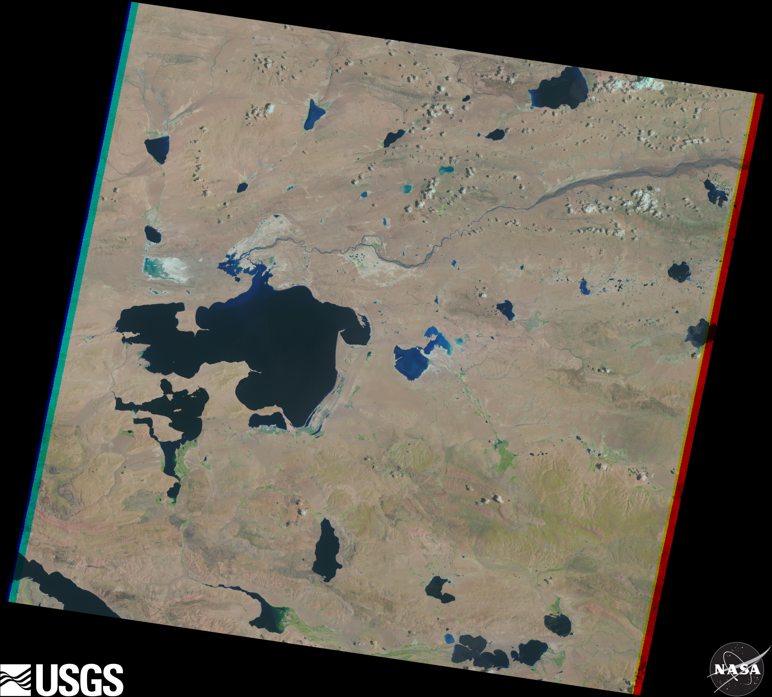西藏自治区盐湖分布区Landsat卫星影像原始数据集（1992）