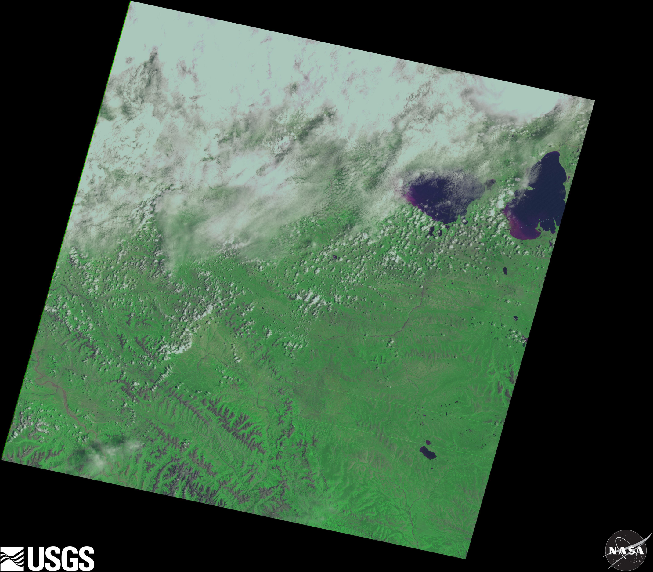 青海省盐湖分布区Landsat卫星影像原始数据集（1977）