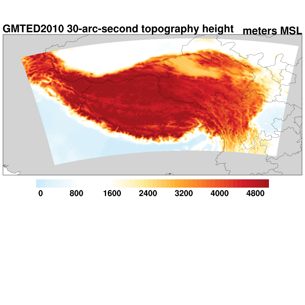 High resolution atmosphere-hydrologic simulation dataset over the Tibetan Plateau (2000-2010)
