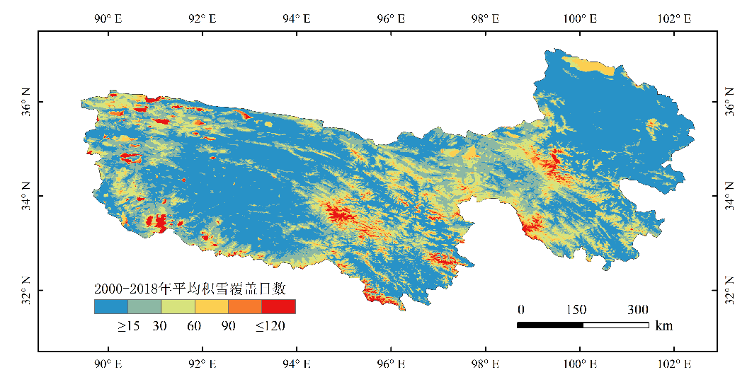MODIS daily cloud-free snow cover area product for Sanjiangyuan from 2000 to 2019