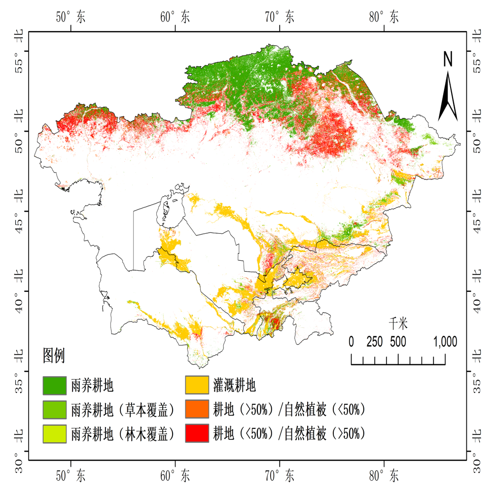 Data set of agricultural pattern of five Central Asian countries (V1.0, 2020)