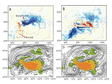 Atmospheric circulation data set output by climate feedback simulation under different geographical patterns of 60Ma and 25Ma