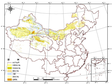 1:100,000 desert (sand) distribution dataset in China