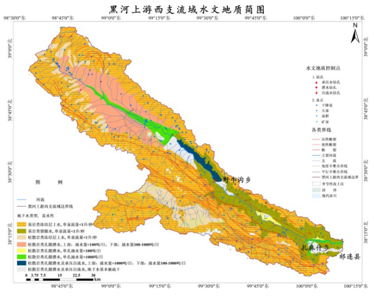 祁连山典型冻土区水文地质要素数据集（2019）