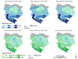 Spatial and temporal patterns of green and blue water flows in the Heihe River Basin