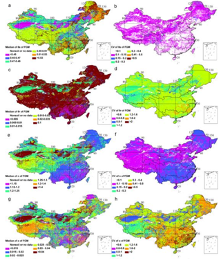 A China Dataset of soil hydraulic parameters pedotransfer functions for land surface modeling (1980)